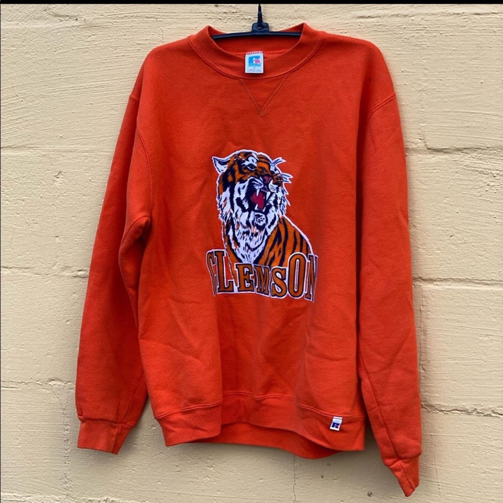 vintage clemson sweatshirt